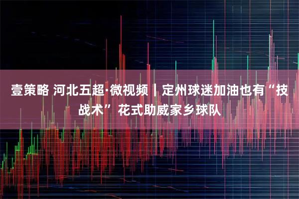 壹策略 河北五超·微视频｜定州球迷加油也有“技战术” 花式助威家乡球队