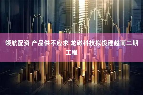 领航配资 产品供不应求 龙磁科技拟投建越南二期工程
